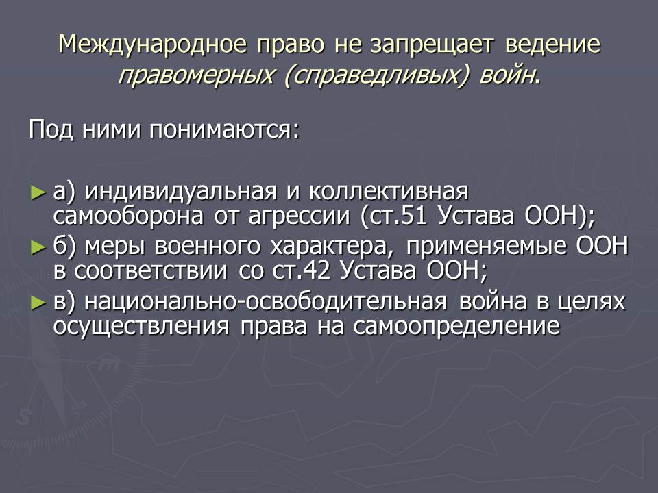 Основы международного права презентация